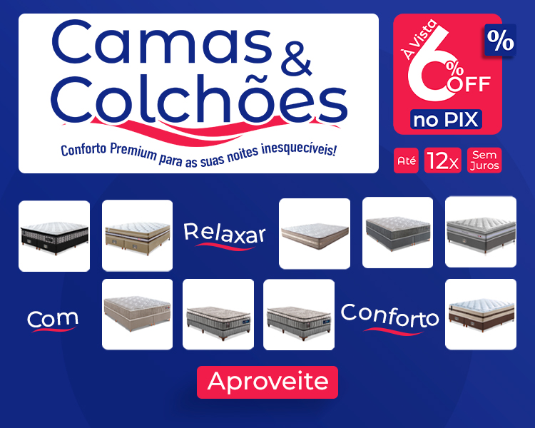 BANNER MOBILE | LINHA COLCHÕES