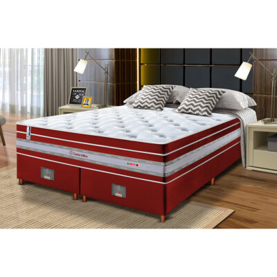 0 - Conjunto Cama Box Queen de Molas Ensacadas Cama inBox Select