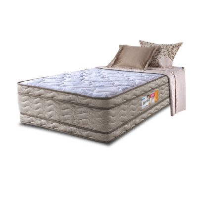 Colchão Solteiro OrtoFirm 88x188x32 Double Face Espuma D33 Dourado