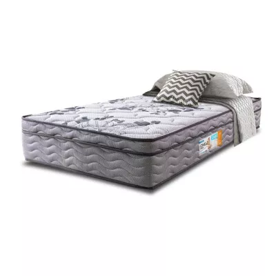 Colchão Solteiro OrtoFirm 88x188x28 One Face Espuma D45 Cinza