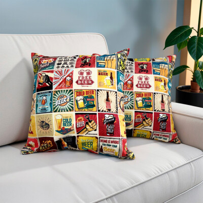 Kit 2 Capas de Almofadas Las Vegas 45x45cm Cama inBox