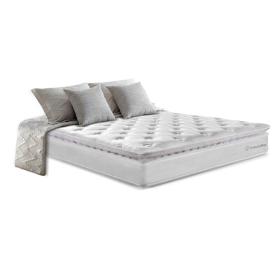Colchão King Molas Ensacadas 193x203 Cama inBox Confort Snow
